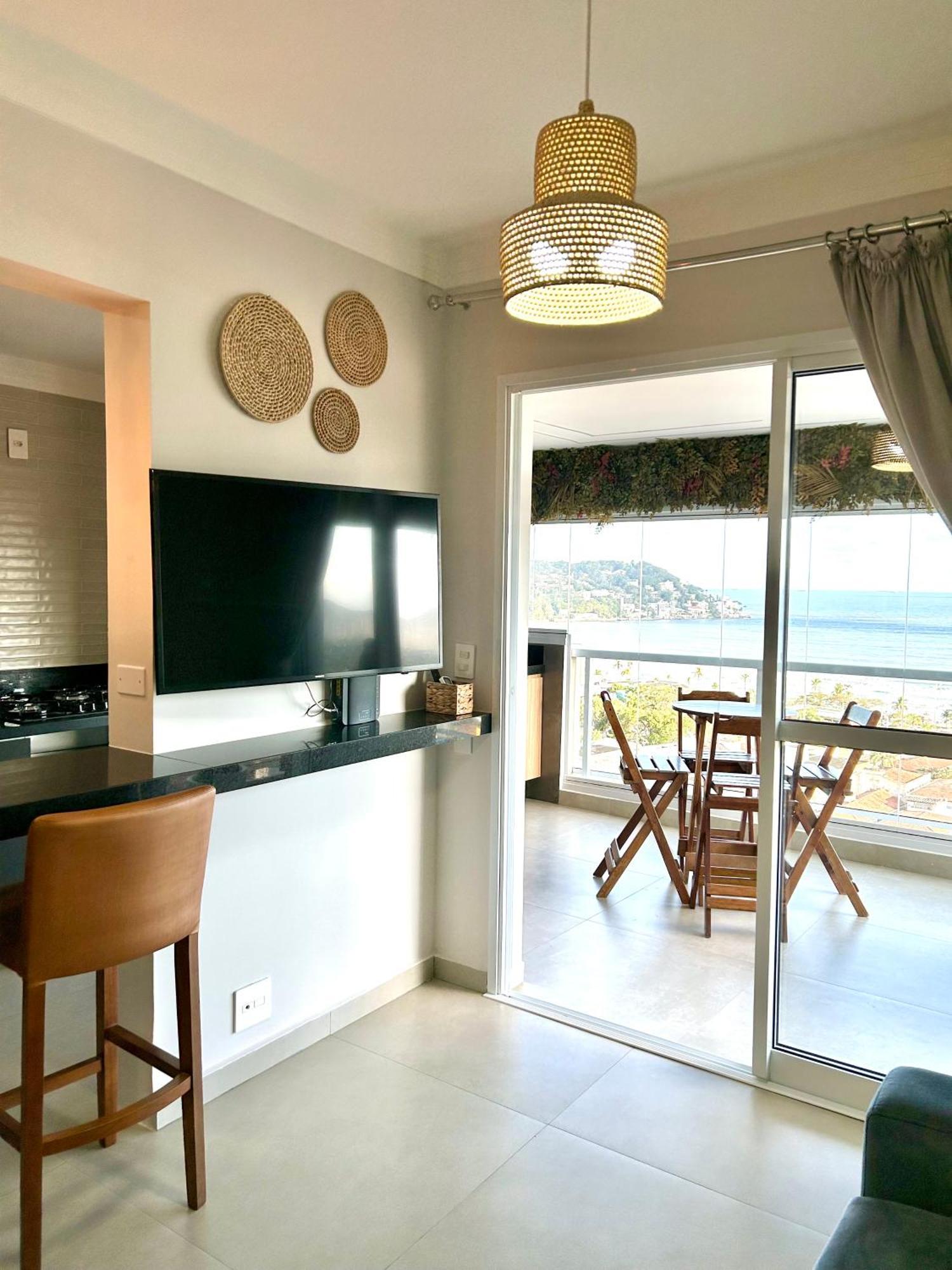 Apt Enseada Vista Mar Guarujá Exteriör bild