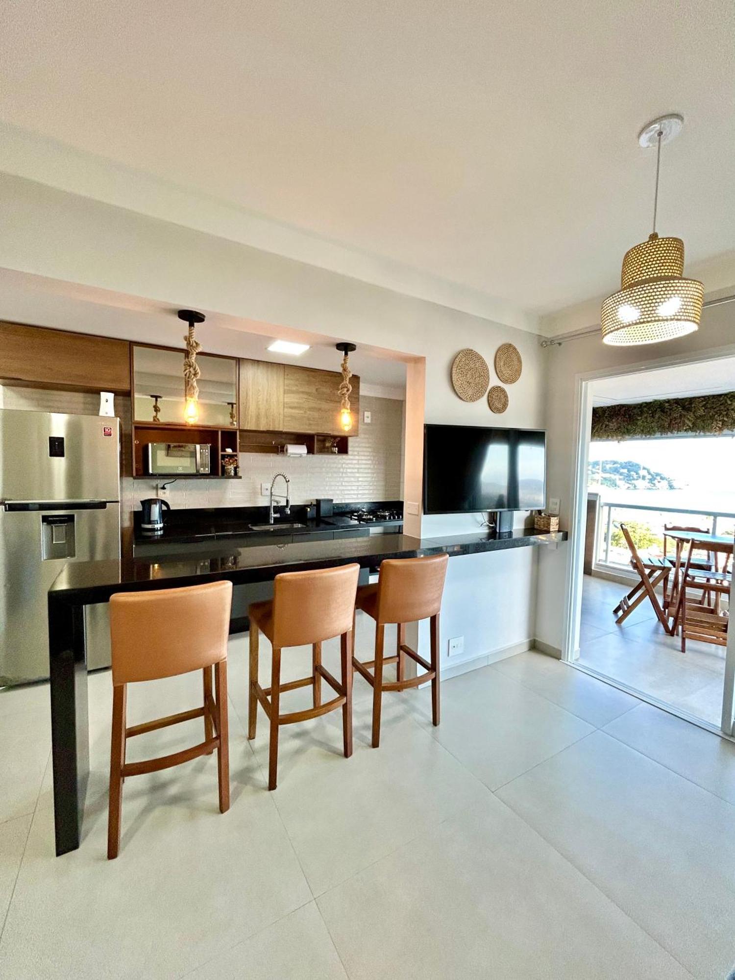 Apt Enseada Vista Mar Guarujá Exteriör bild