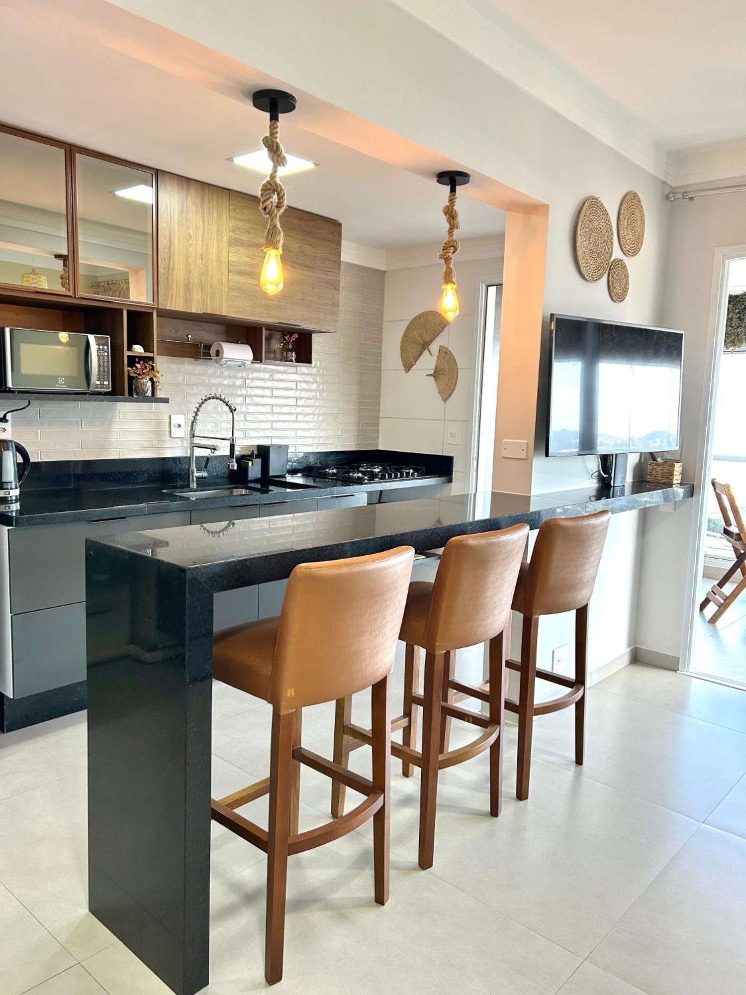 Apt Enseada Vista Mar Guarujá Exteriör bild